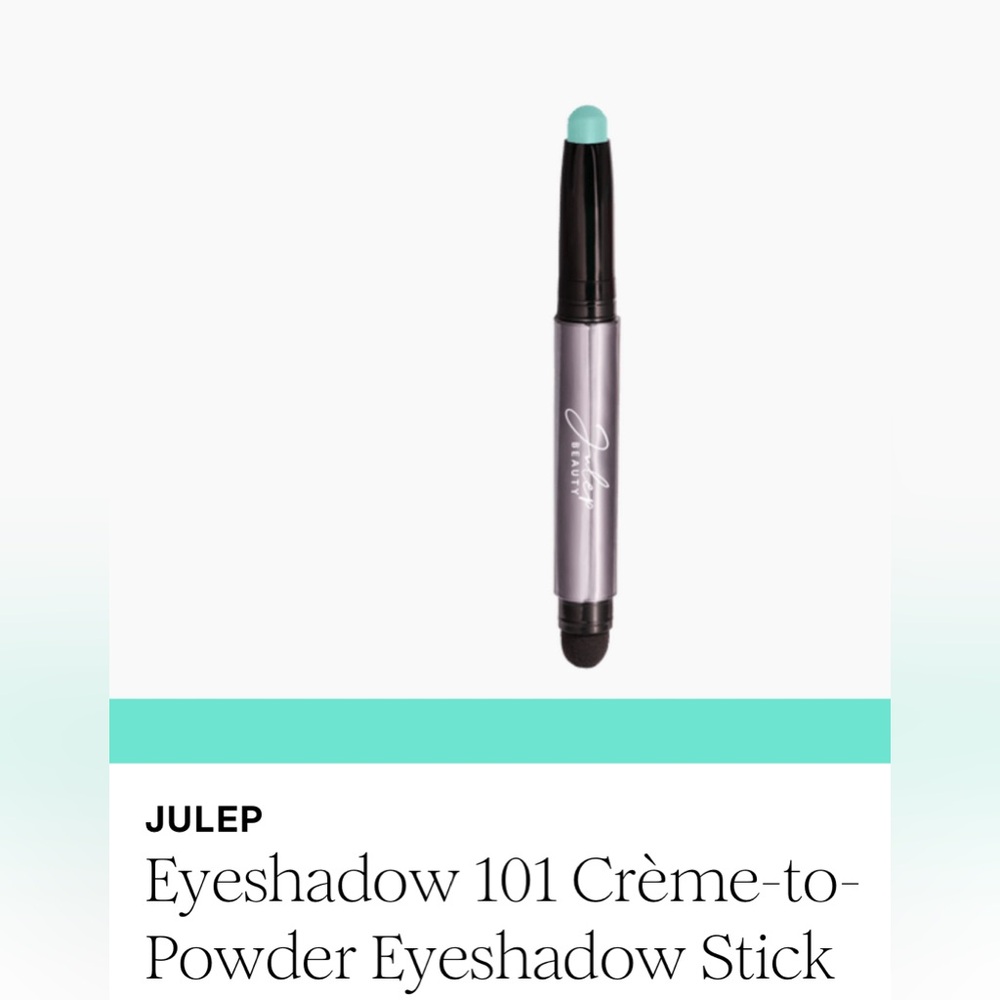 Julep Eyeshadow 101 Crème-to-Powder Stick - Shade:
Mint Matte